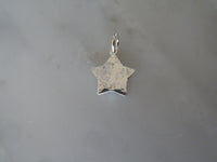 silver small star charm