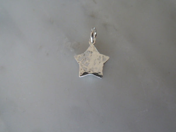 silver small star charm
