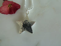silver star pendant