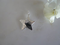 silver star pendant