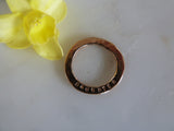 daughter sentiment disc pendant