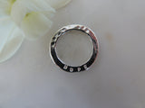hope sentiment disc pendant