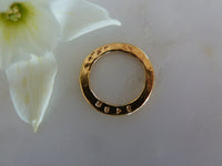 hope sentiment disc pendant