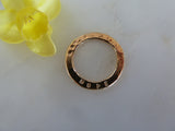 hope sentiment disc pendant