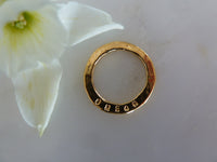 dream sentiment disc pendant