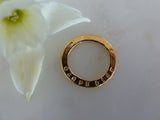 carpe diem sentiment disc pendant