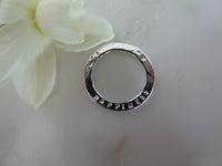 happiness sentiment disc pendant