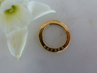 mother sentiment disc pendant